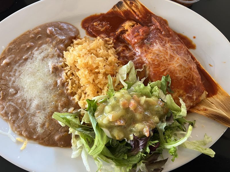 Taqueria Maya's food